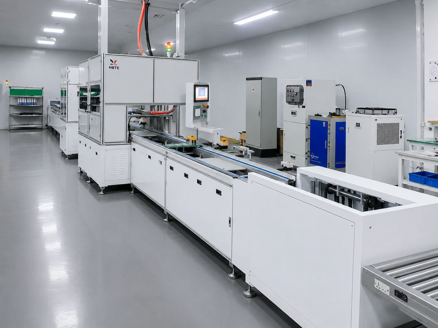 GWM Energy battery manufacturing facility with advanced production equipment and lithium battery research technology