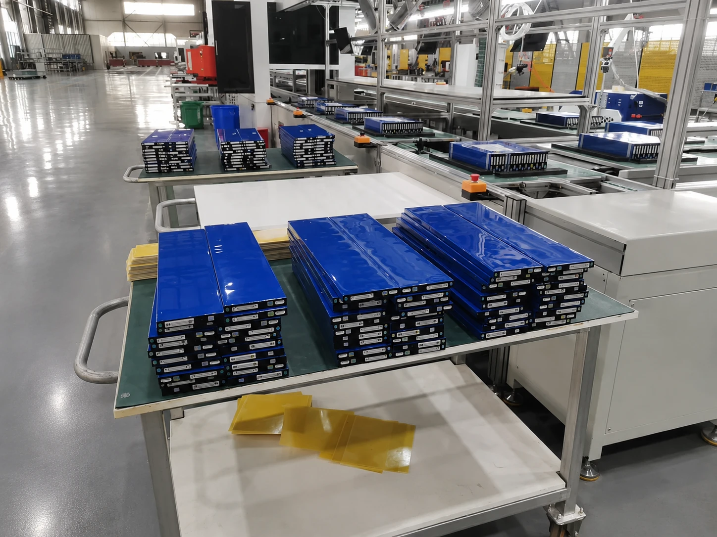 GWM Energy lithium battery cell assembly process with advanced manufacturing equipment and production line