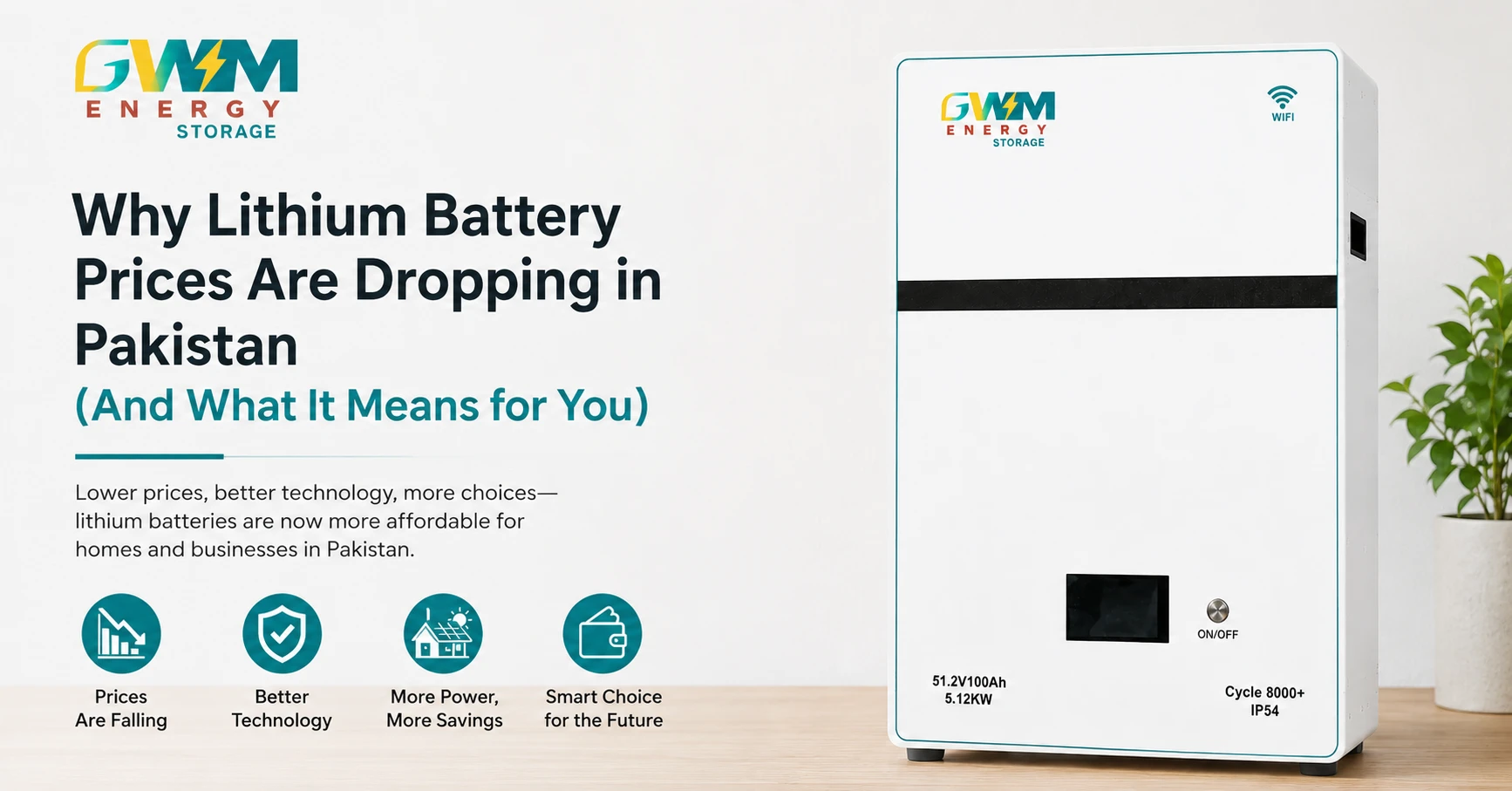 Why Lithium Battery Prices Are Dropping in Pakistan